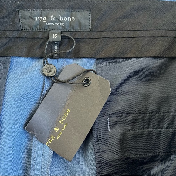 NWT Rag & Bone Blue Layla Slim Fit Ankle Pants - Picture 5 of 7